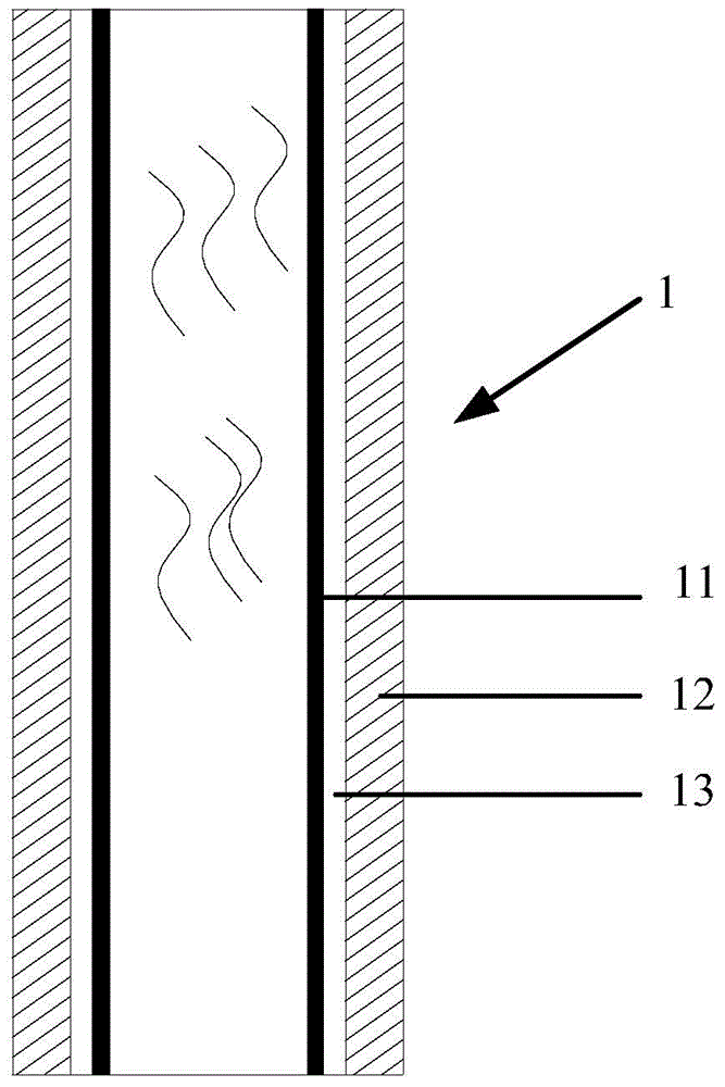 Air guide pipe and garment care machine