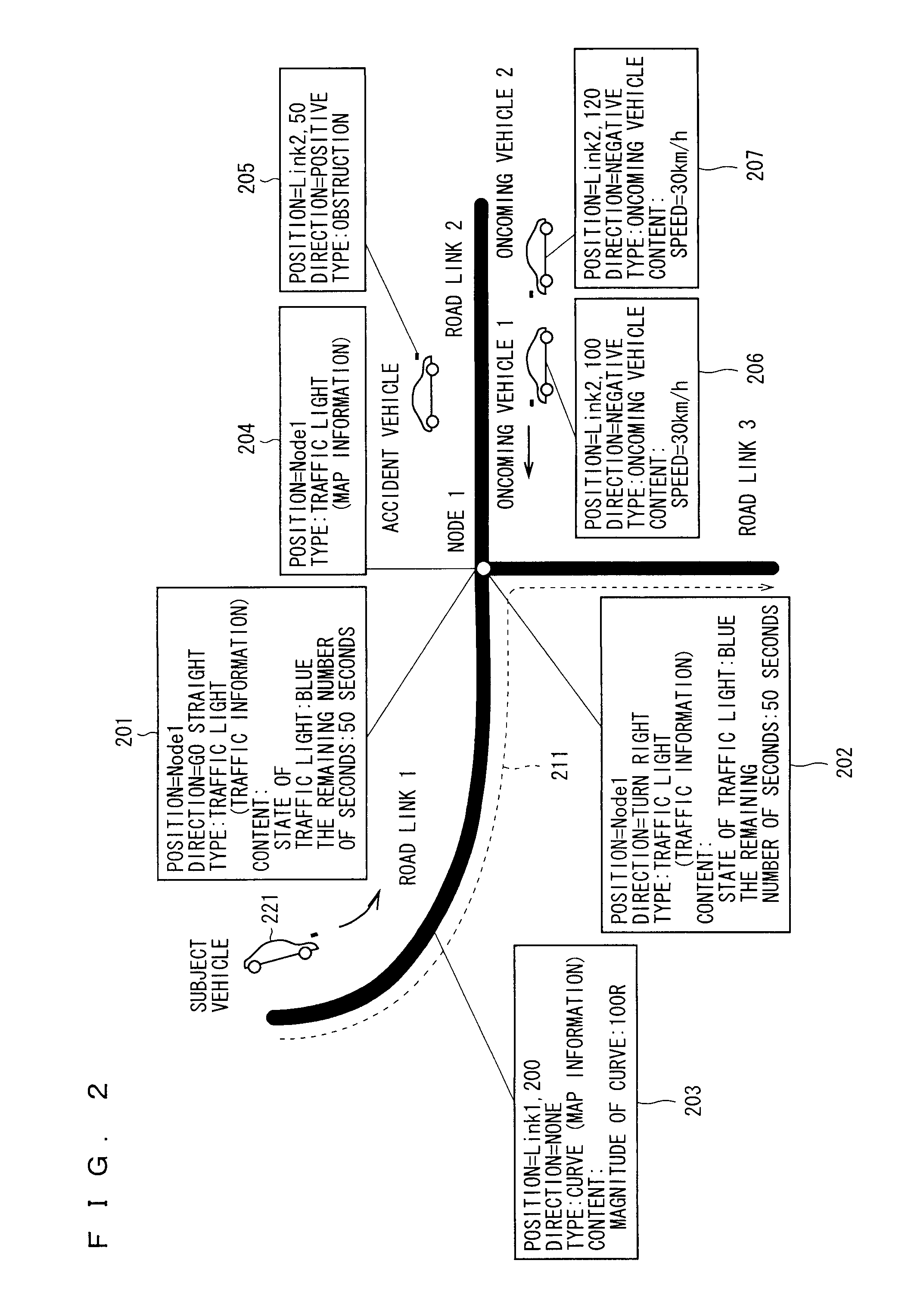 In-vehicle information processing device and driving assist device