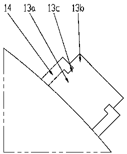 Nodular cast iron prefabricated assembly type drainage inspection well