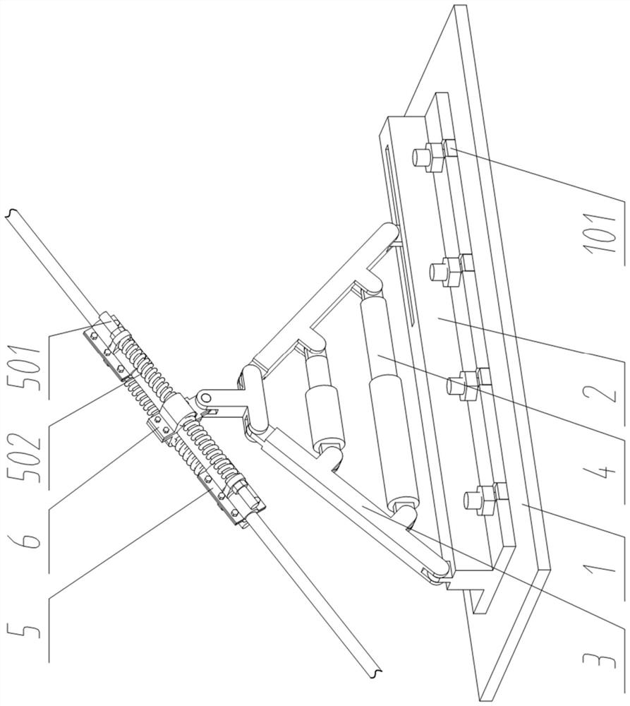 Damping shock absorption mechanism for stay cable of bridge