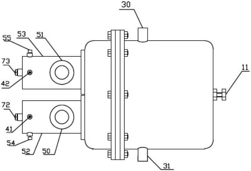 Brake pump of loader