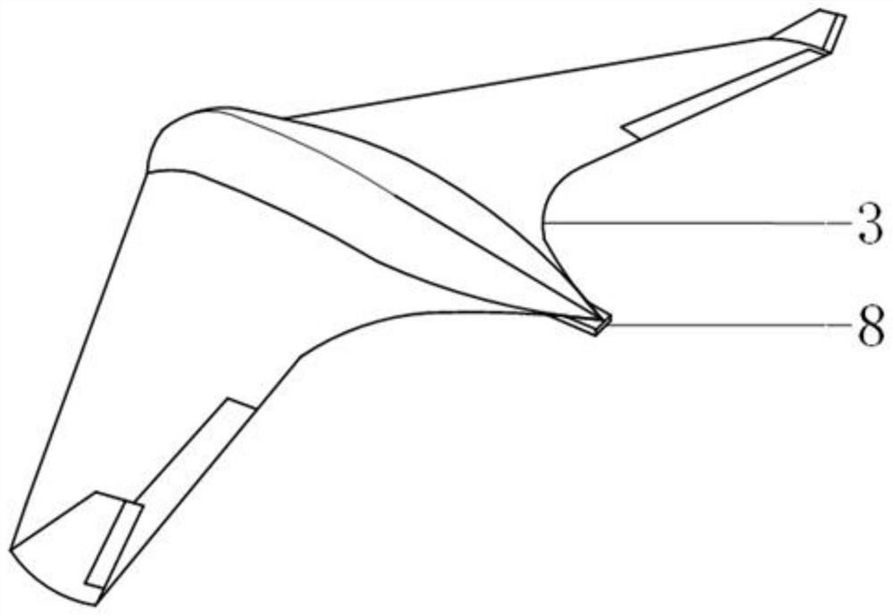 A UAV sliding track type air rapid recovery system