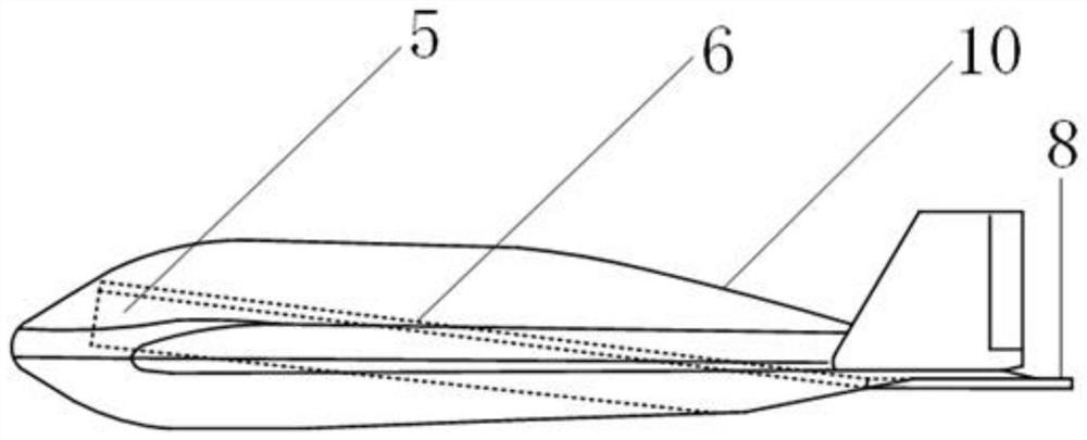 A UAV sliding track type air rapid recovery system