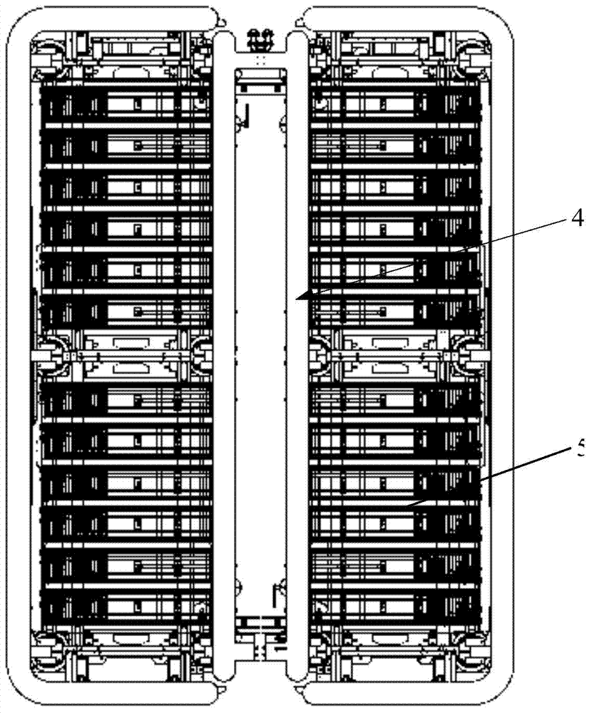 Modular multilevel voltage source converter valve hall