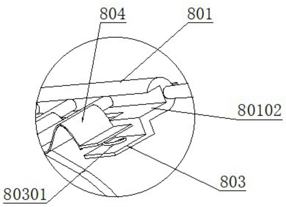 A vermicelli processing cooling device and its use method