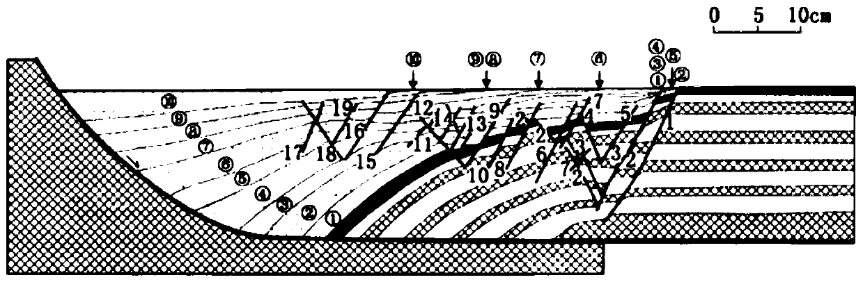 Fault interpretation method for fault block oil reservoir and structural trap identification method