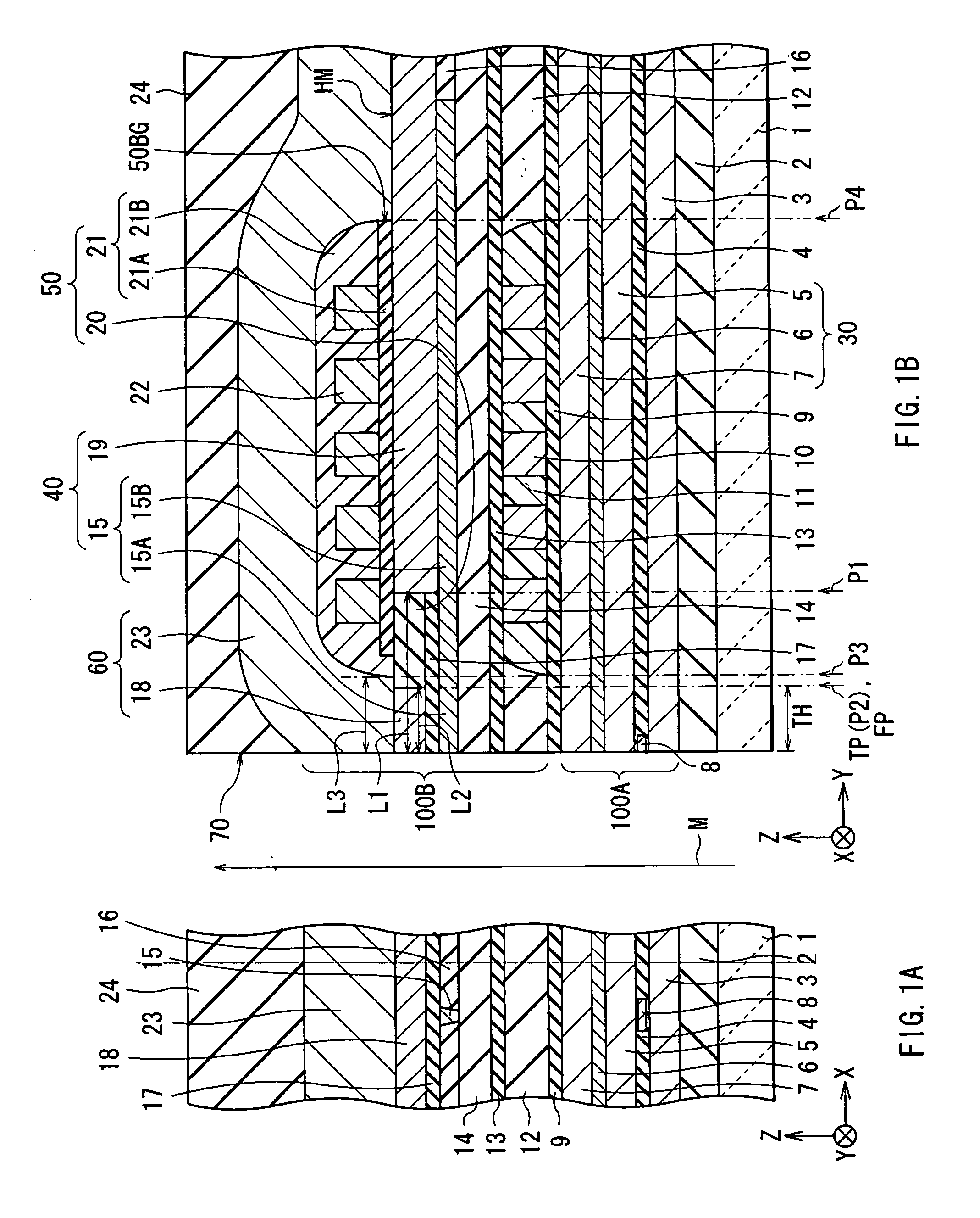 Perpendicular magnetic recording head, method of manufacturing the same, and magnetic recording apparatus
