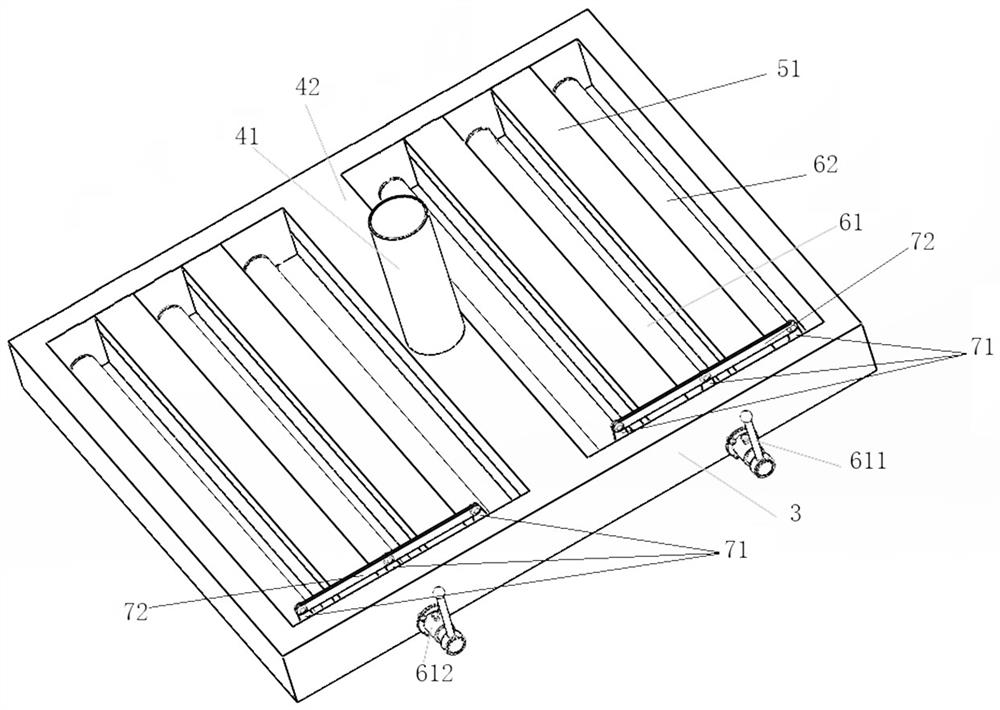 Air control device for continuous tea leaf de-enzyming and carding machine