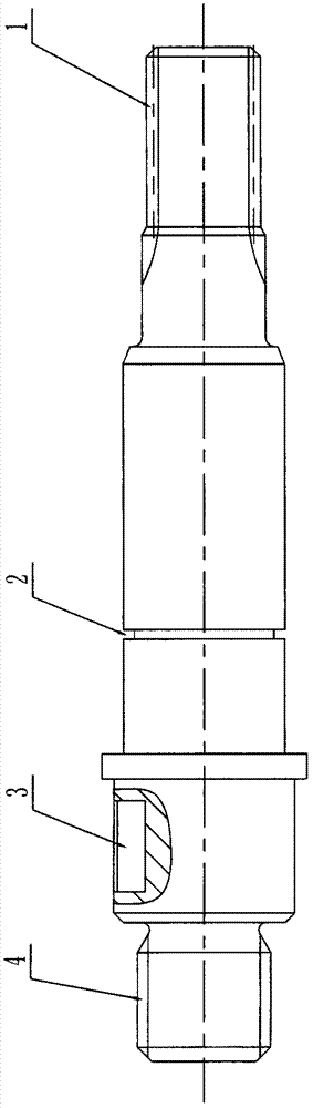 Oil pump shaft machining process