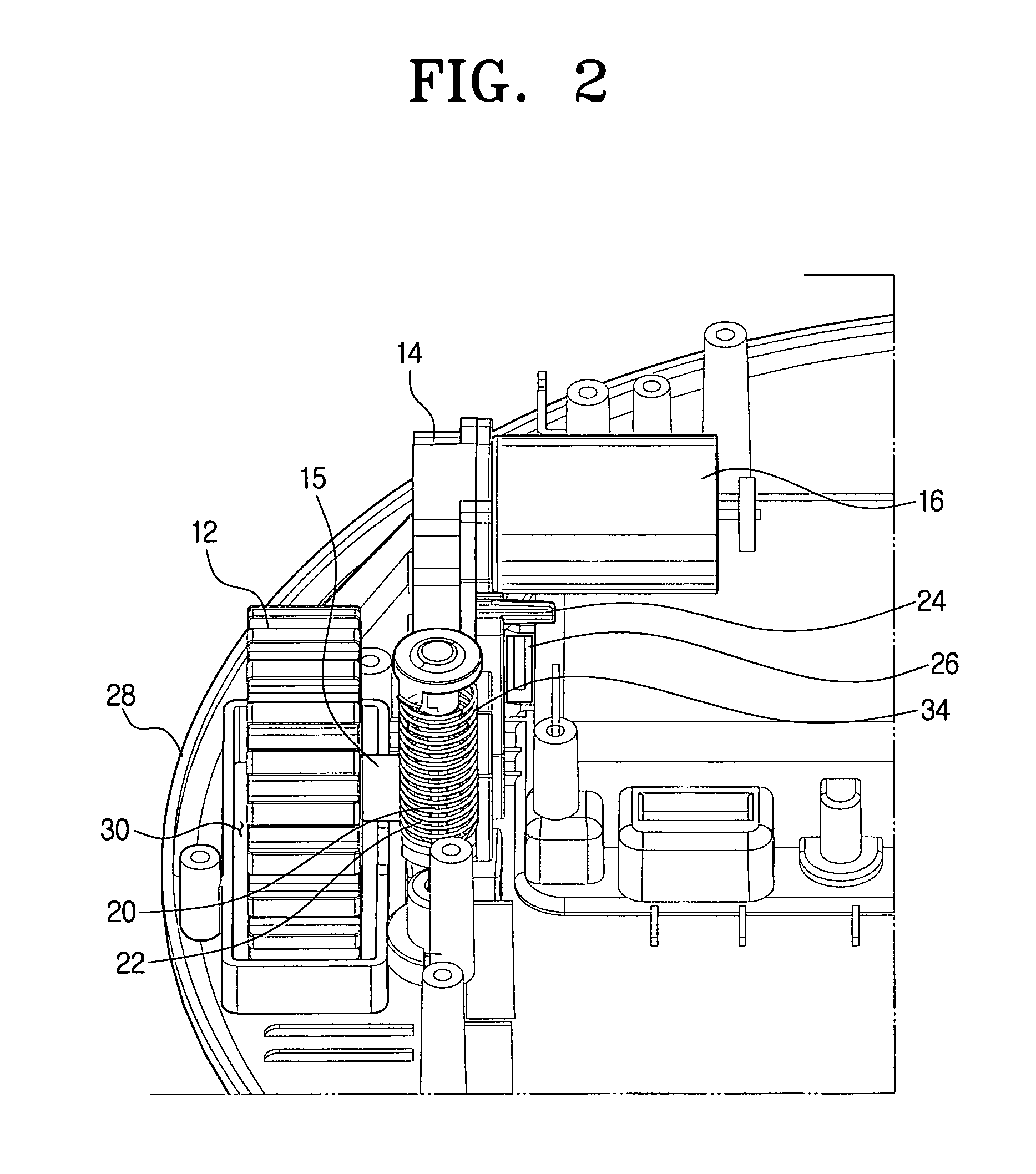 Wheel driving assembly of a moving apparatus