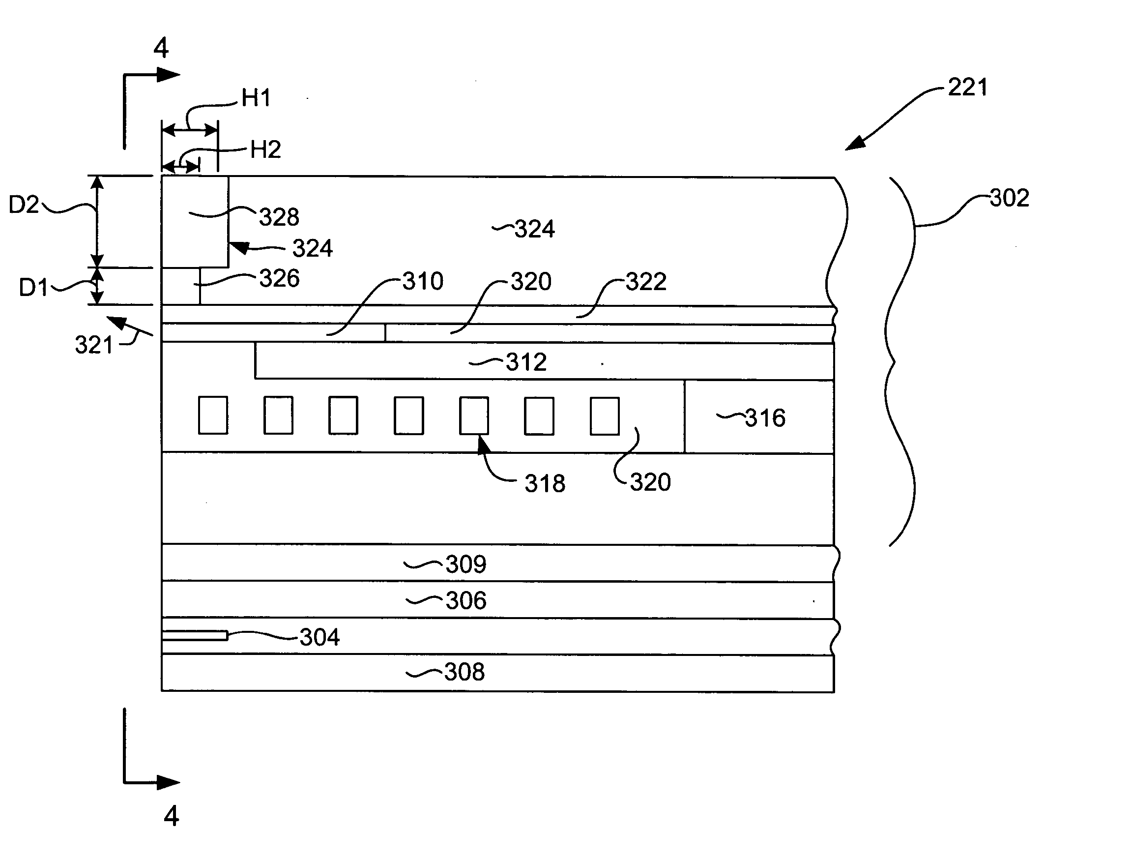 Method for manufacturing a stitched "floating" trailing shield for a perpendicular recording head