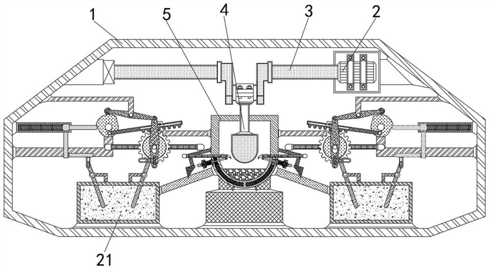 Resin dissolving device capable of increasing dissolving rate and automatically manufacturing precoated sand