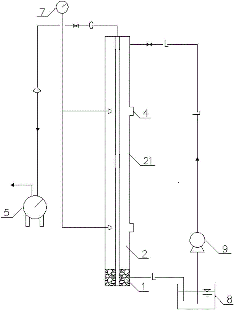 Circulating sustainable domestic waste landfill site and treatment method thereof