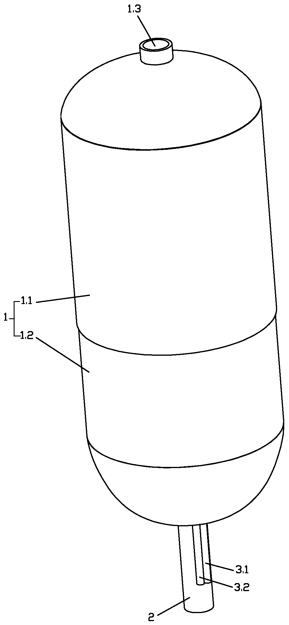 Labyrinth bidirectional catalytic combustion heater