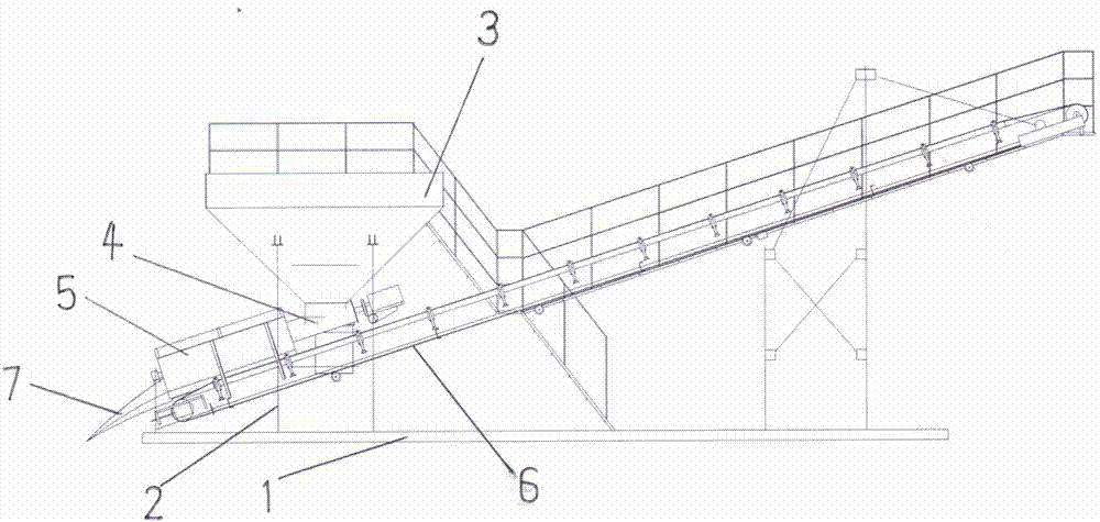 Electric intelligentized sand-stone separator