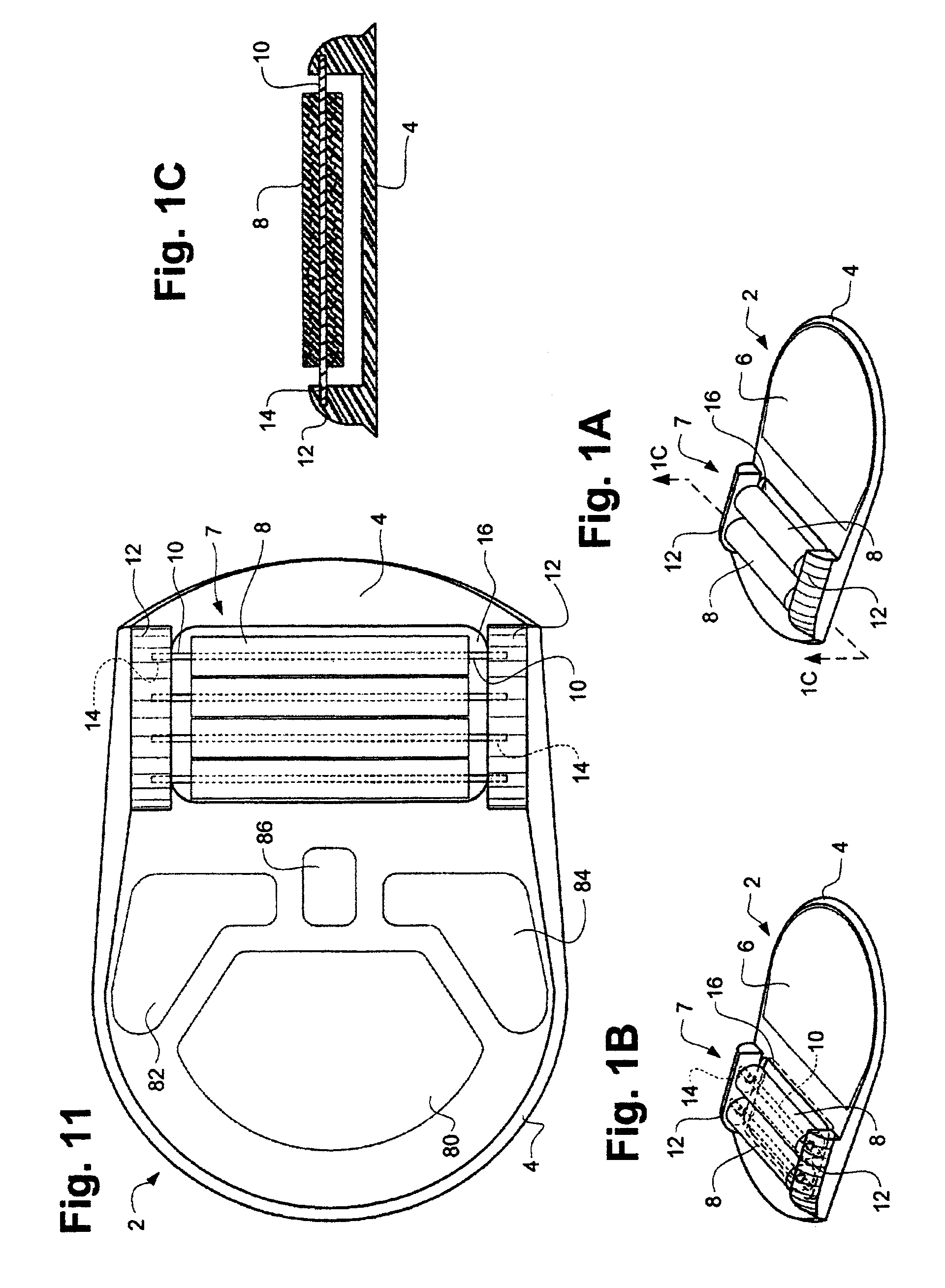 Ergonomic and massaging computer interface support surfaces