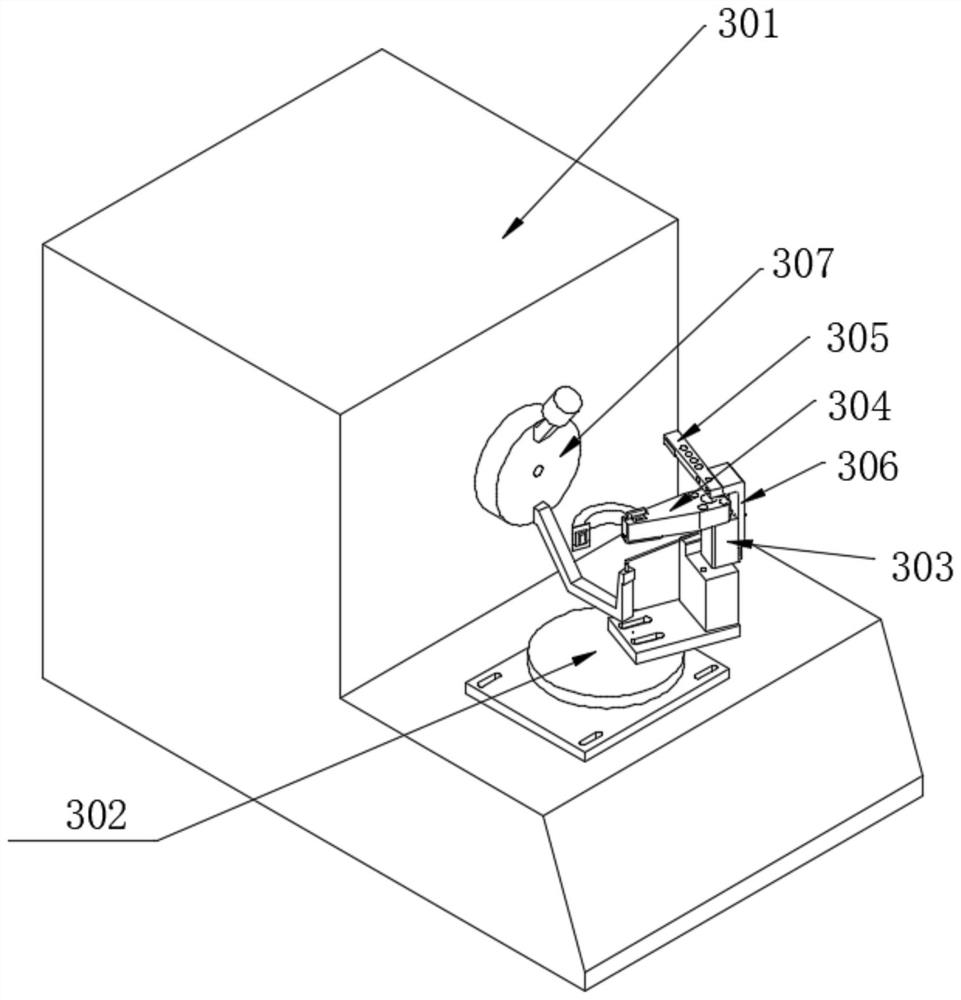 Automatic winding workstation for wire core robot