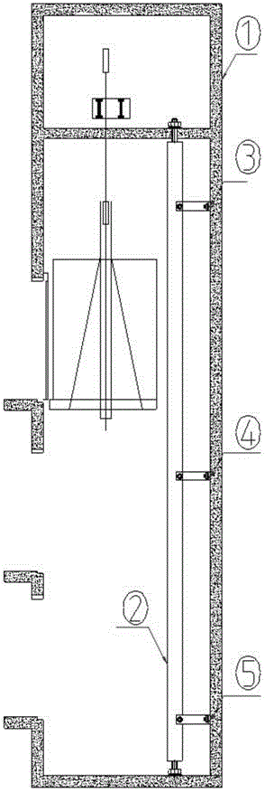 Novel elevator counterweight frame