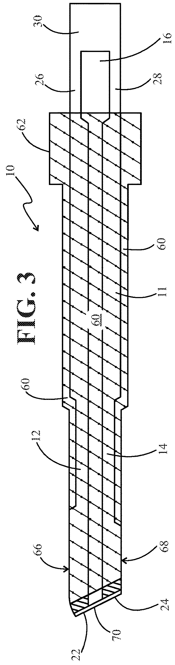 Ultrapolar electrosurgery blade and ultrapolar electrosurgery blade assembly with conductive contacts on top, bottom, sides and cutting edge of blade