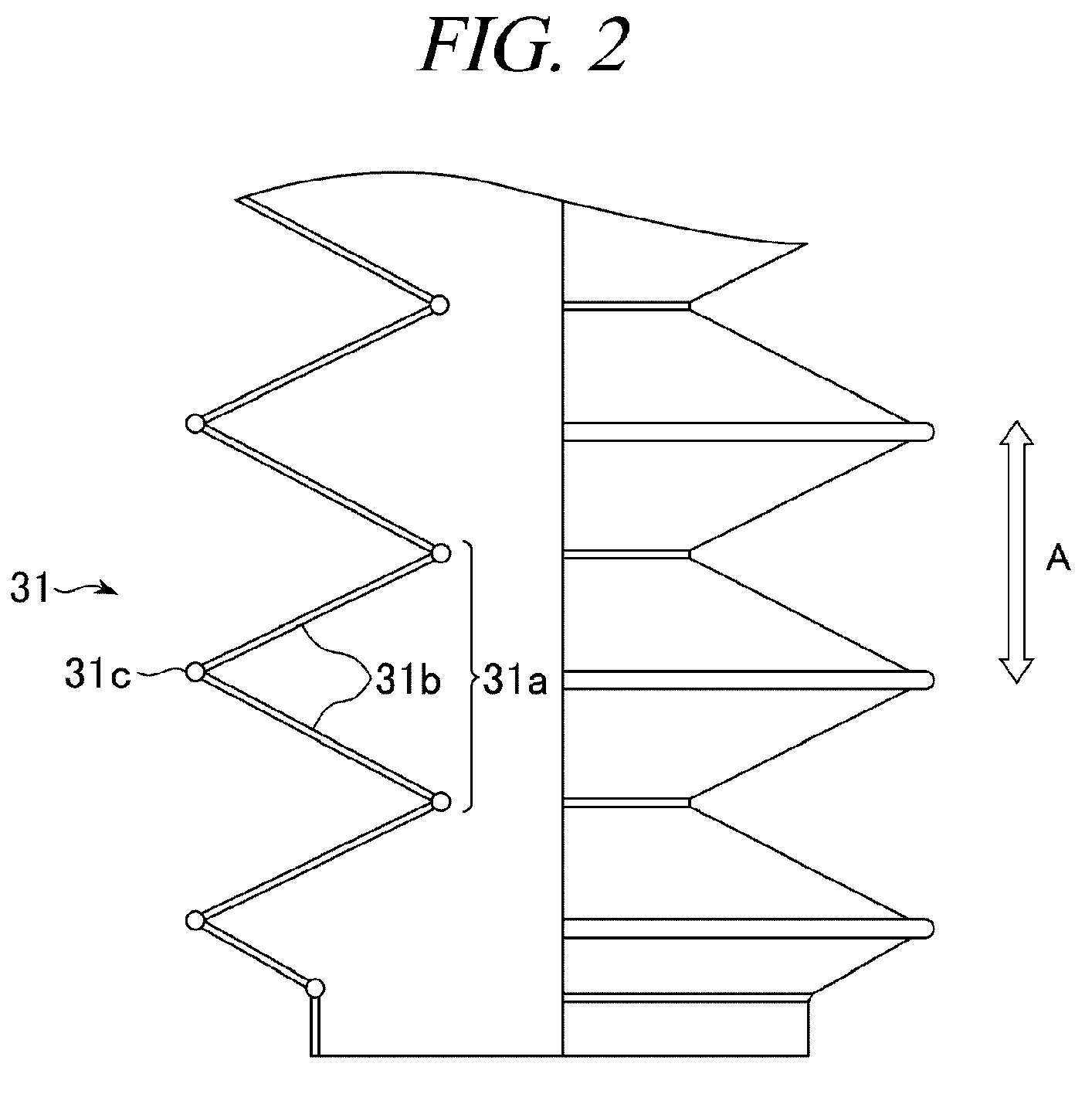 Gas flow path structure and substrate processing apparatus