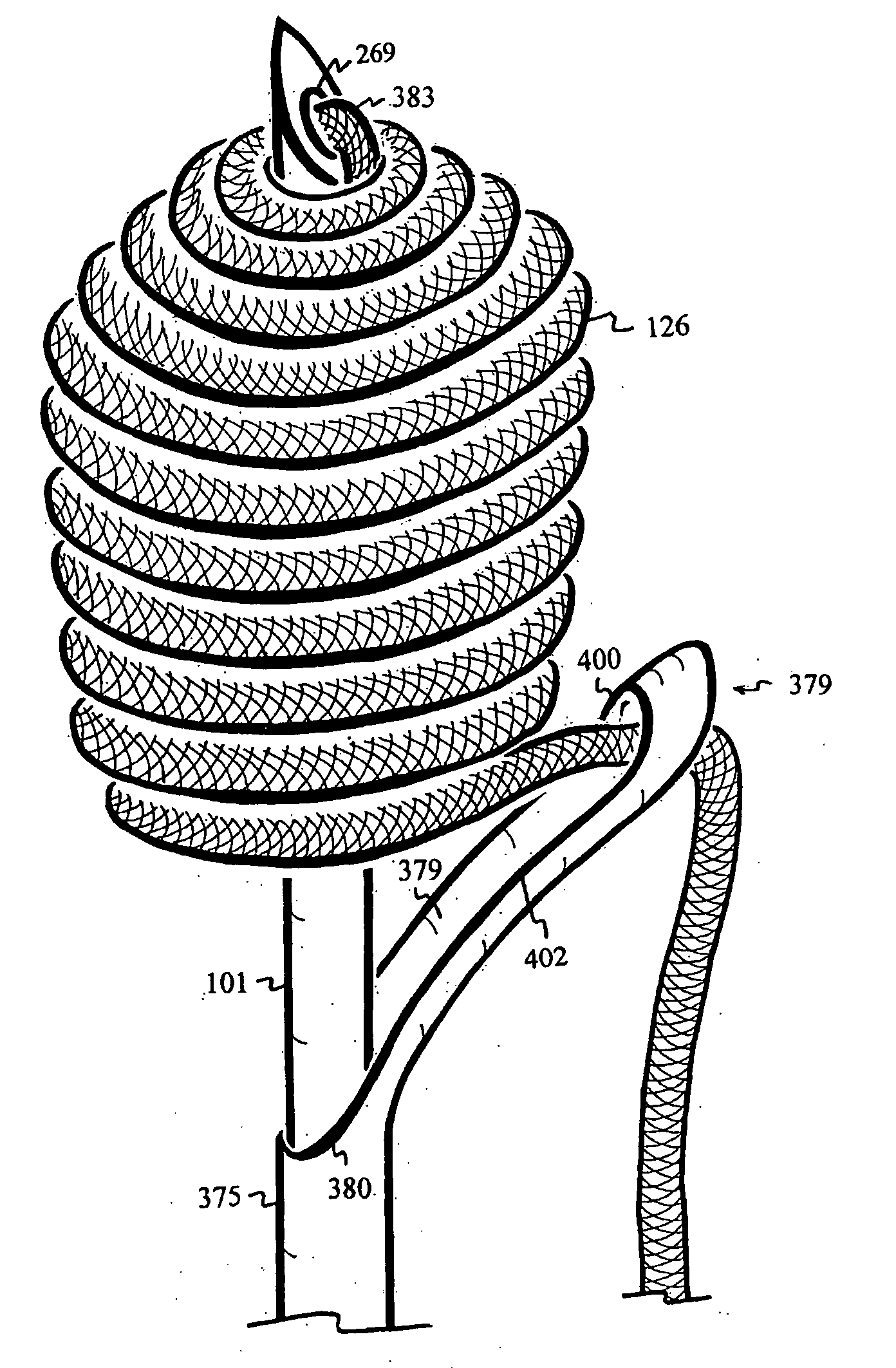 Spooled filament to repair tissue