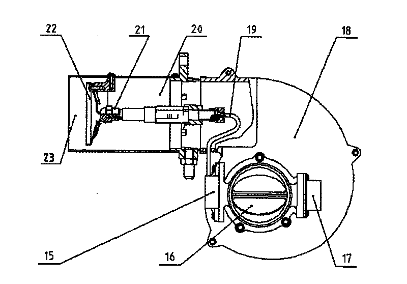 Output power control method of combustion apparatus