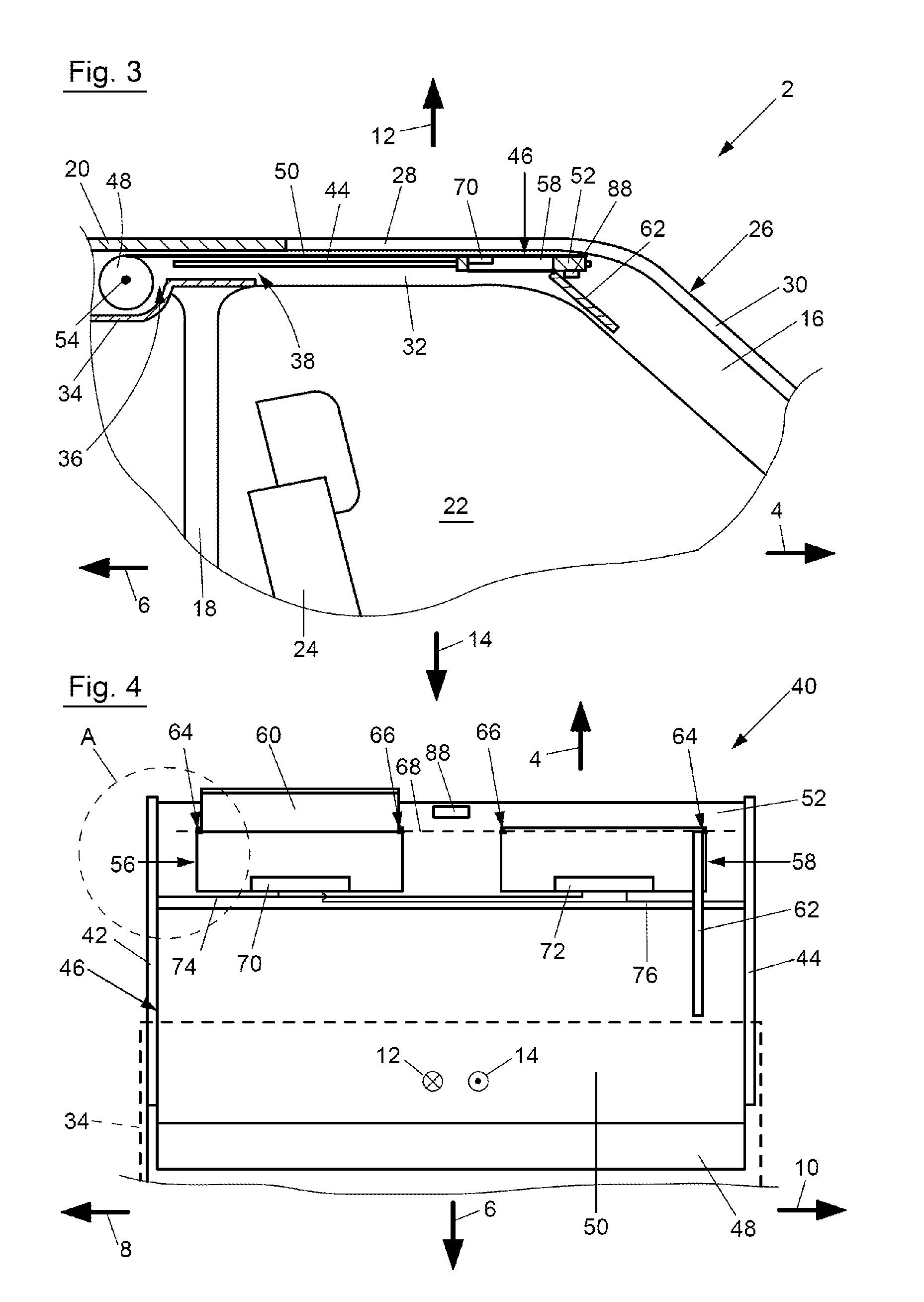 Motor vehicle with a protective sunscreen for the windowpane