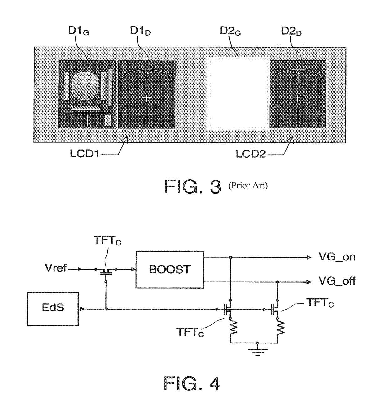 Secure display device with twisted nematic liquid crystal matrix