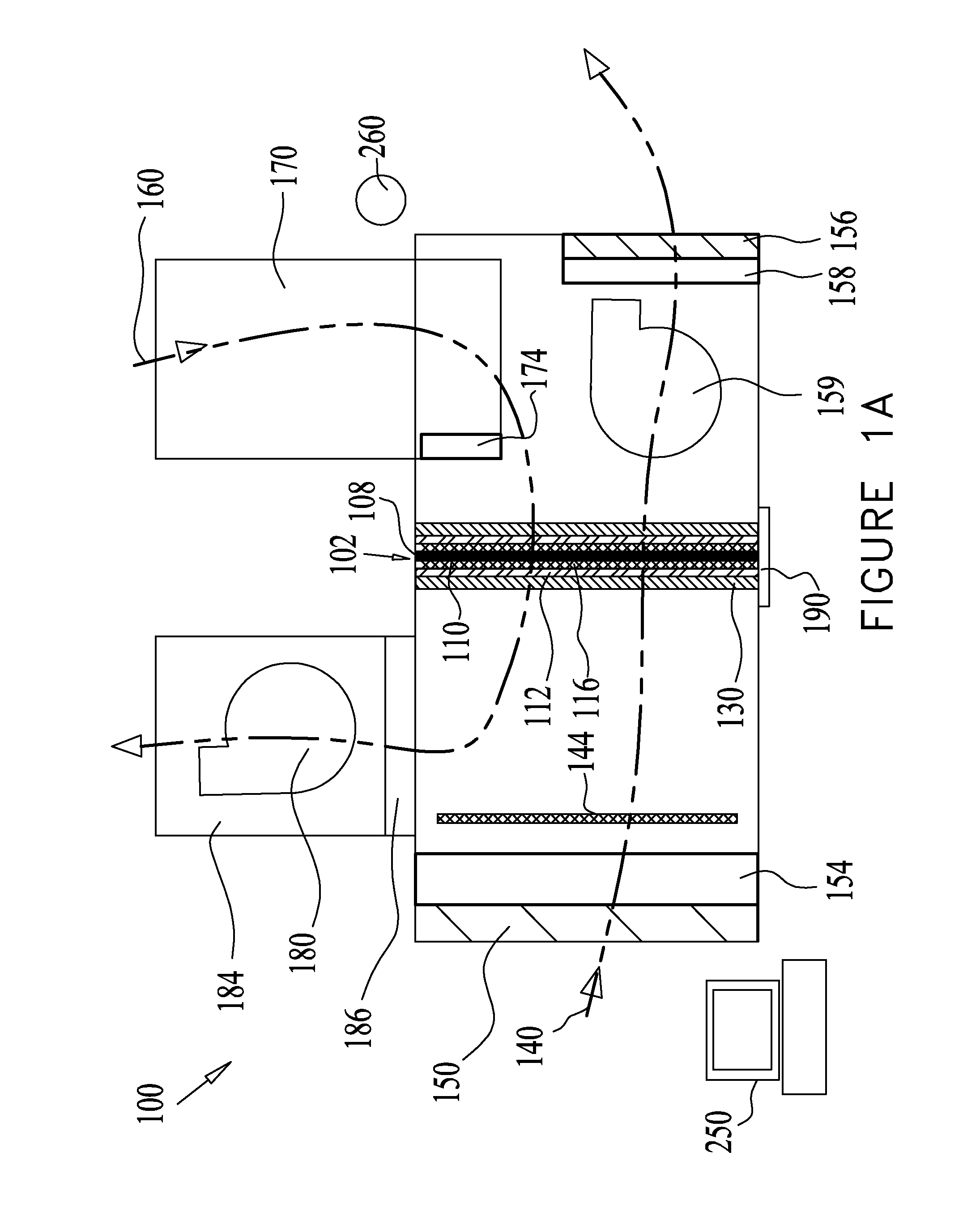 Volatile organic compound remover assembly