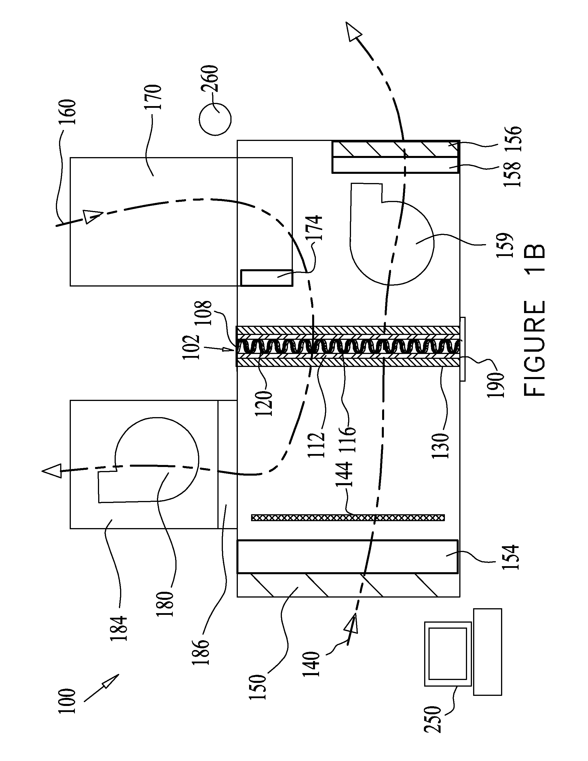 Volatile organic compound remover assembly