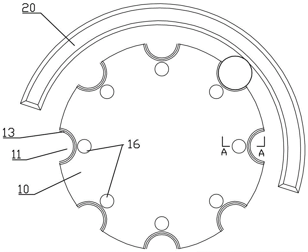 Transmission equipment capable of stabilizing cornering and provided with turntable