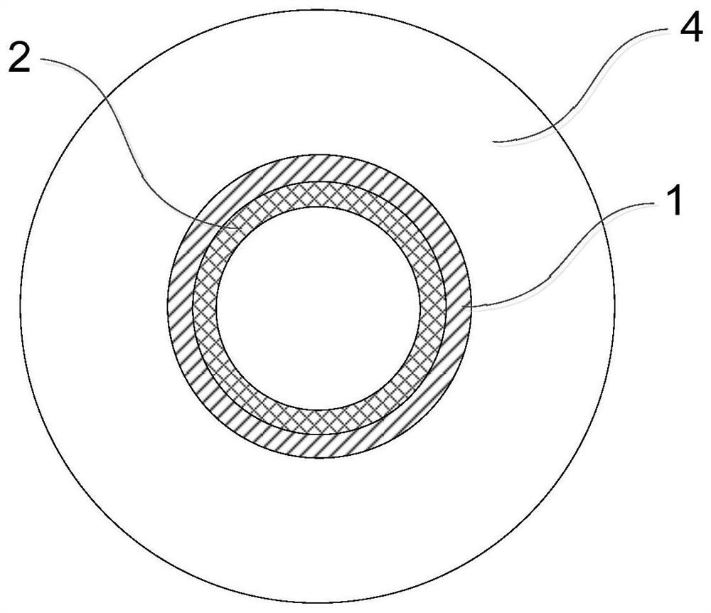 High-temperature heat pipe with inner insertion spring and spiral fin