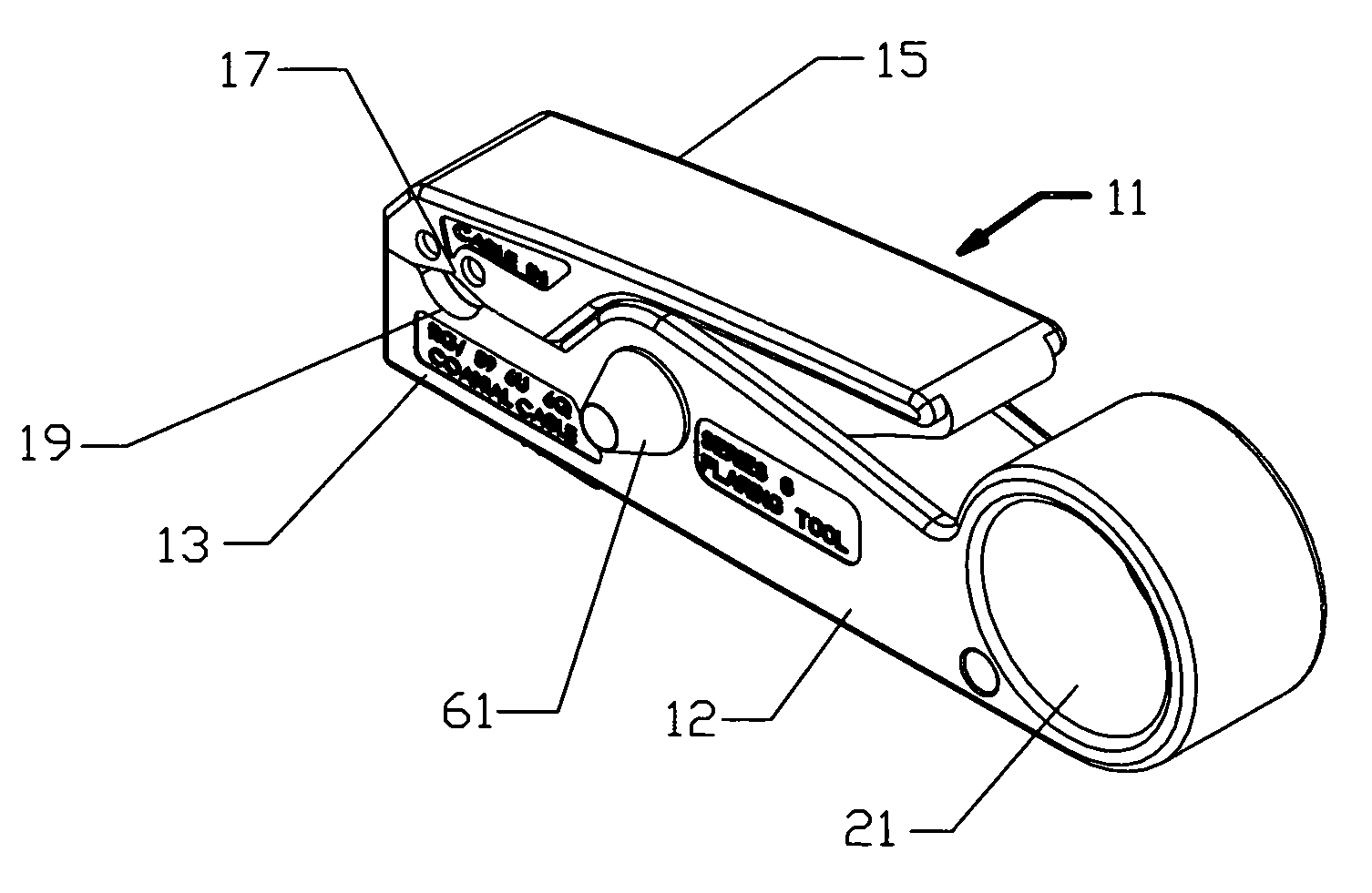 Adjustable stripping tool