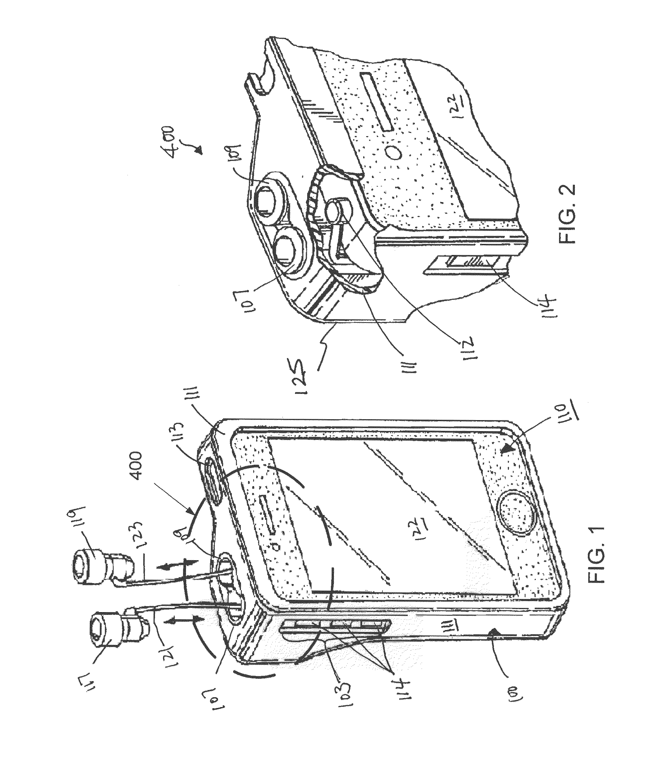 Retractable storage system for handheld electronic device