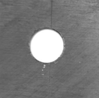 Rapid positioning and roundness detection method for circle center of circular hole of aeronautical part