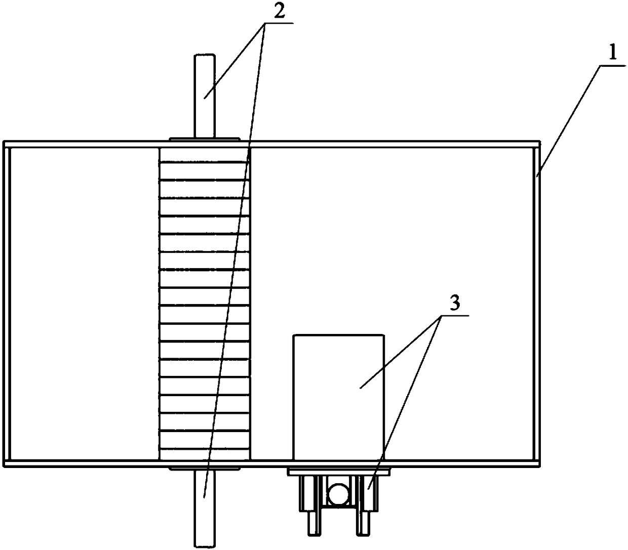 Loading and unloading simulation test system for double-track tunnel excavation face