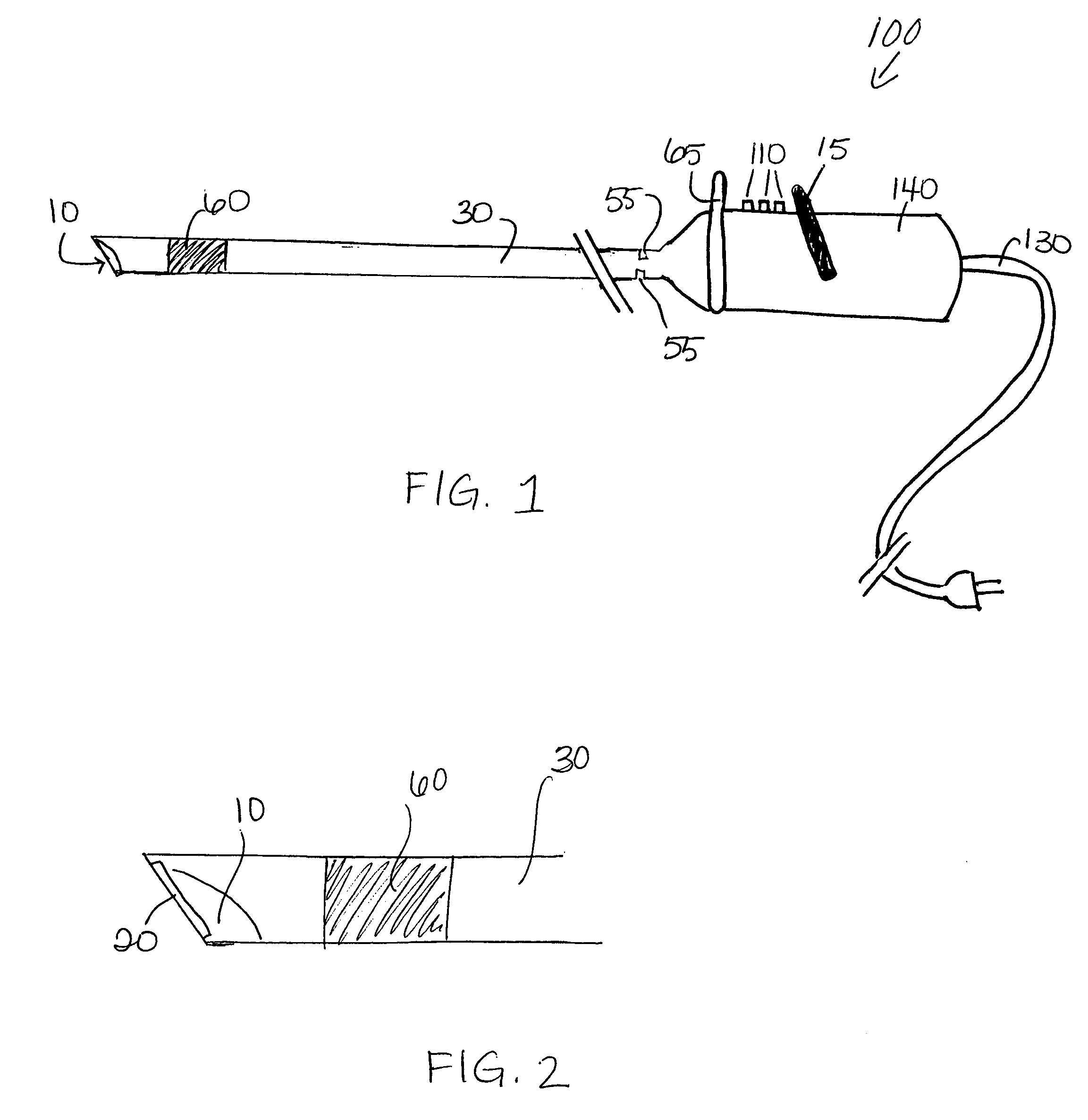 Deflectable tip videoarthroscope