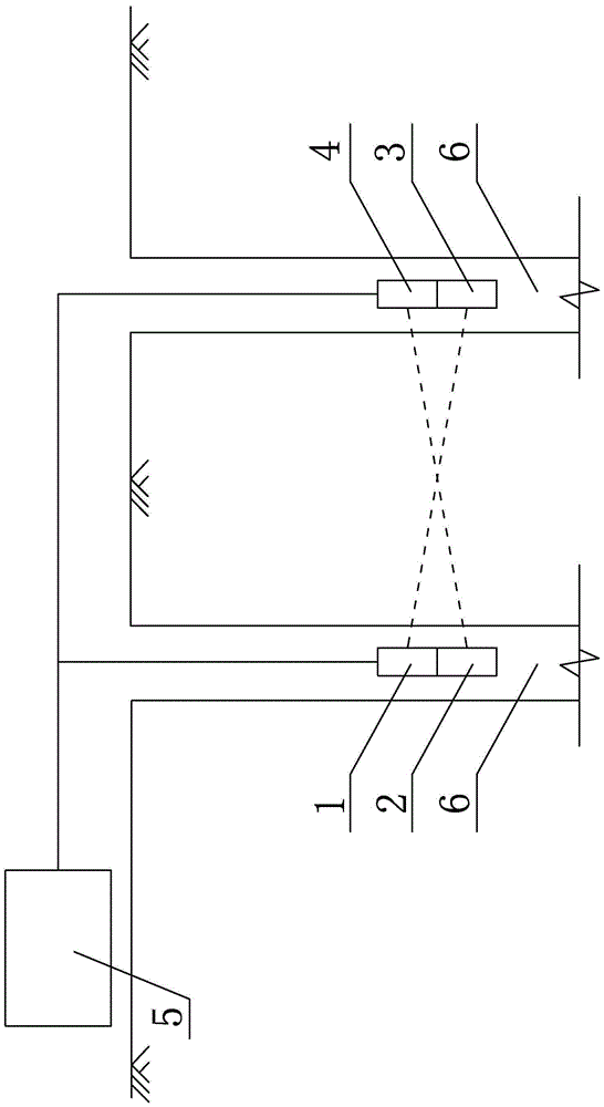 Rapid retest device and test method for shear wave velocity of site formation