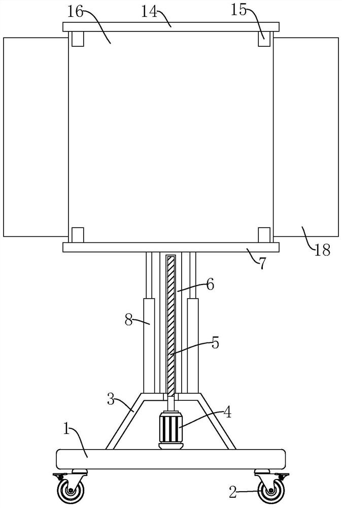 Popularization display device