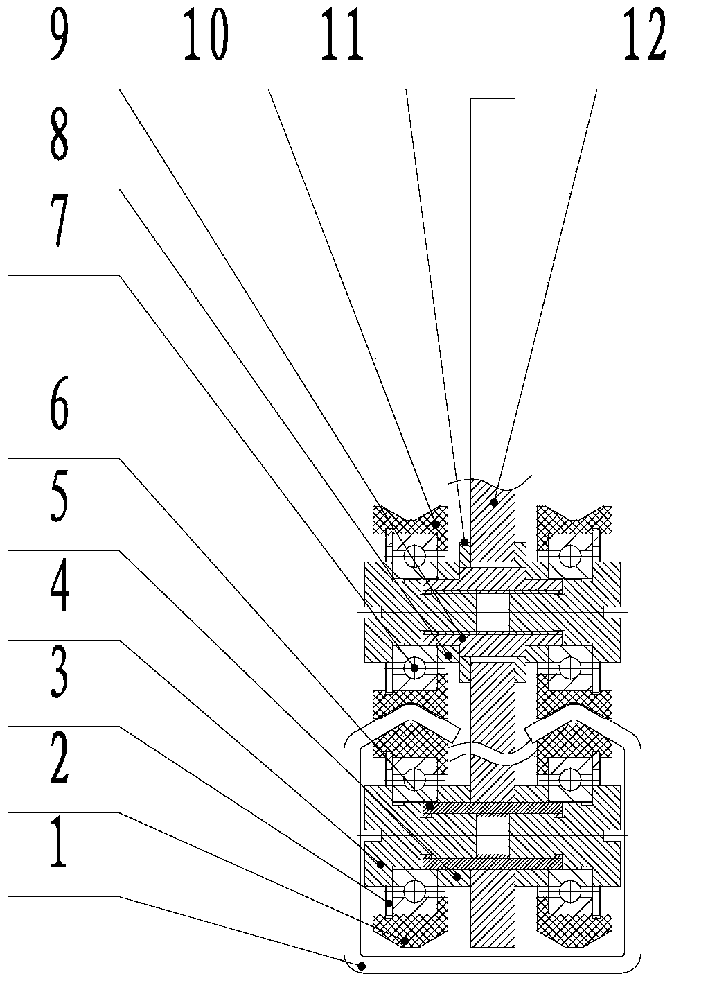 A rolling guide mechanism