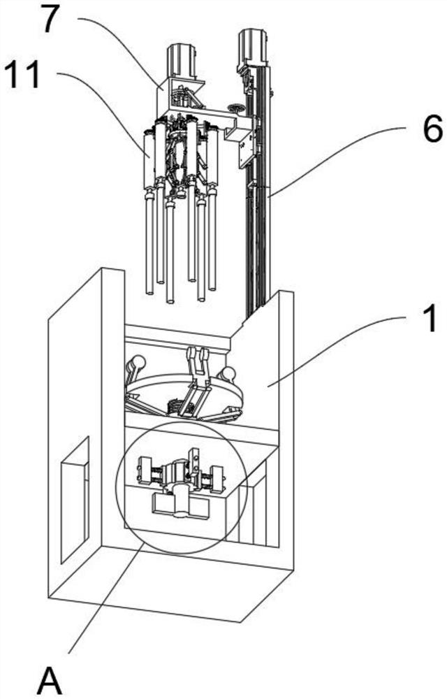 Coal-mine-based adjustable equal-distance drilling device for solidified coal