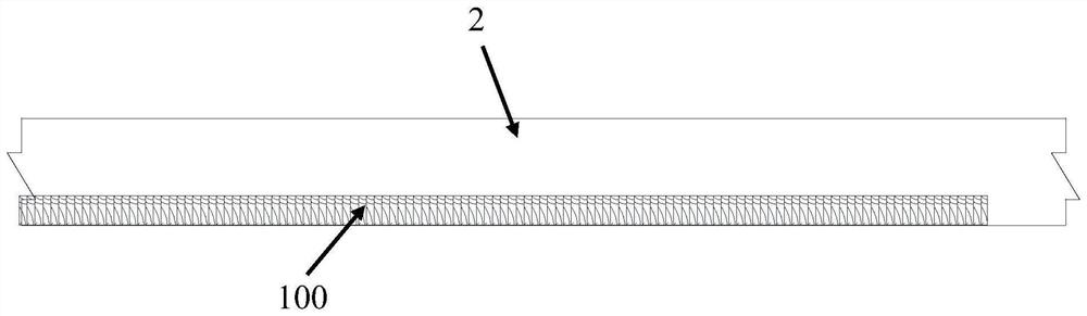 Overhead mining face roadway system and construction method thereof