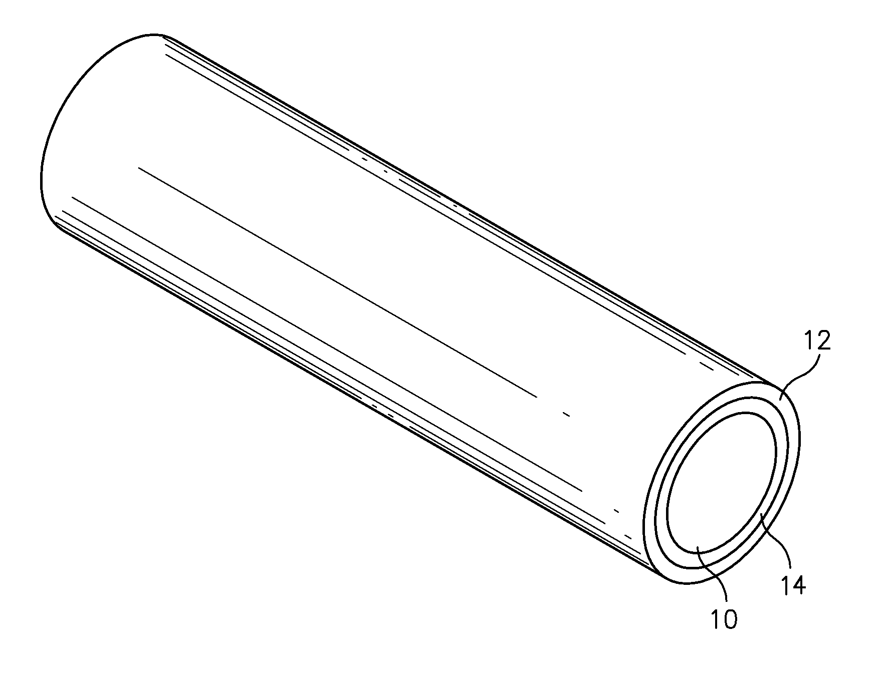 Metallic coated cores to facilitate thin wall casting