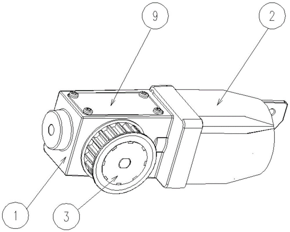 Rapid automatic door deceleration device