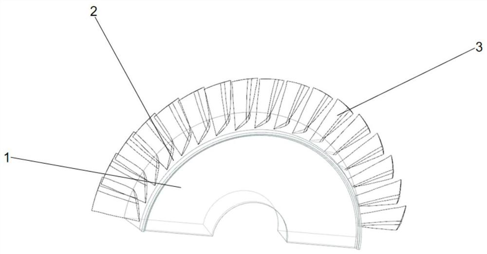 Trans/supersonic compressor rotor blades with shock control bulbs