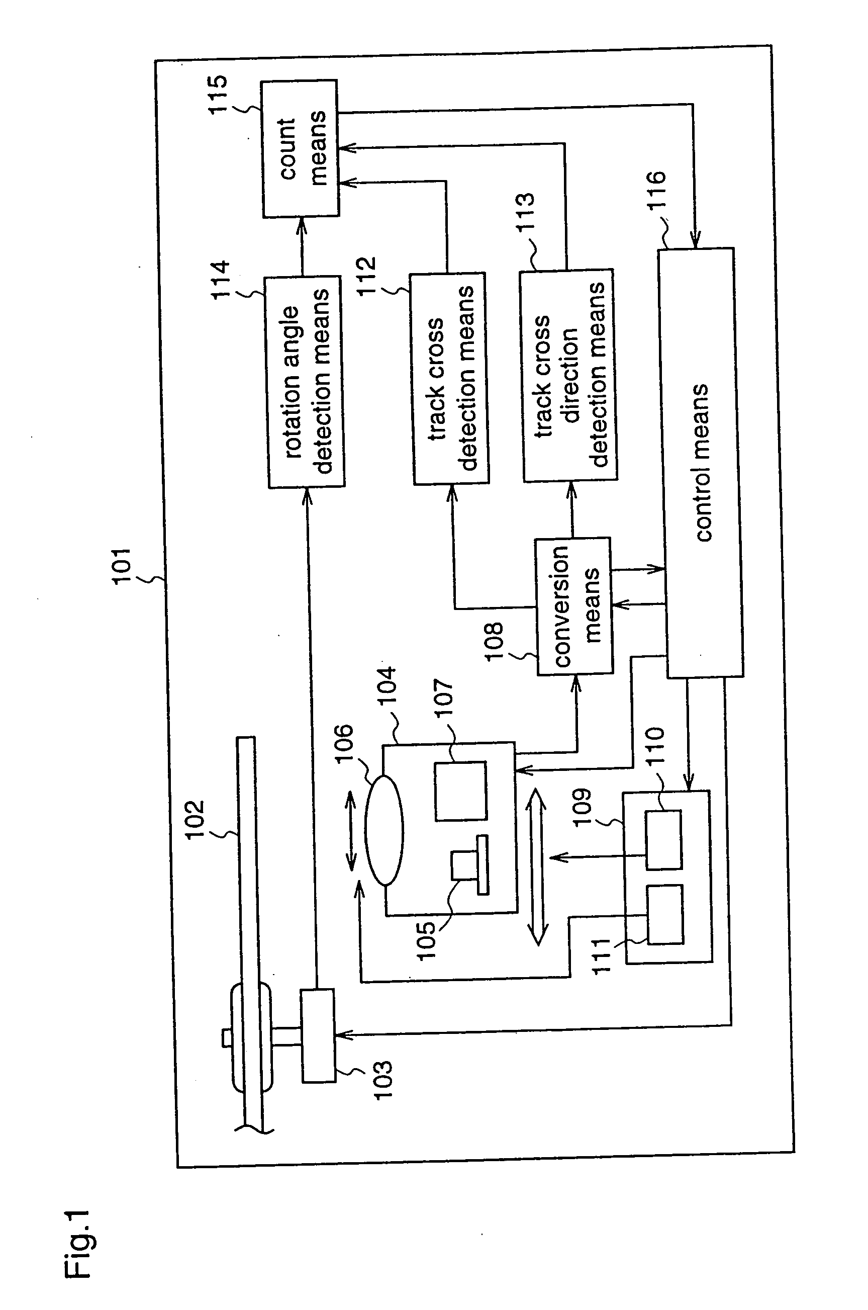 Information disc recording/playback apparatus, and vibration detection method for information disc recording/playback apparatus