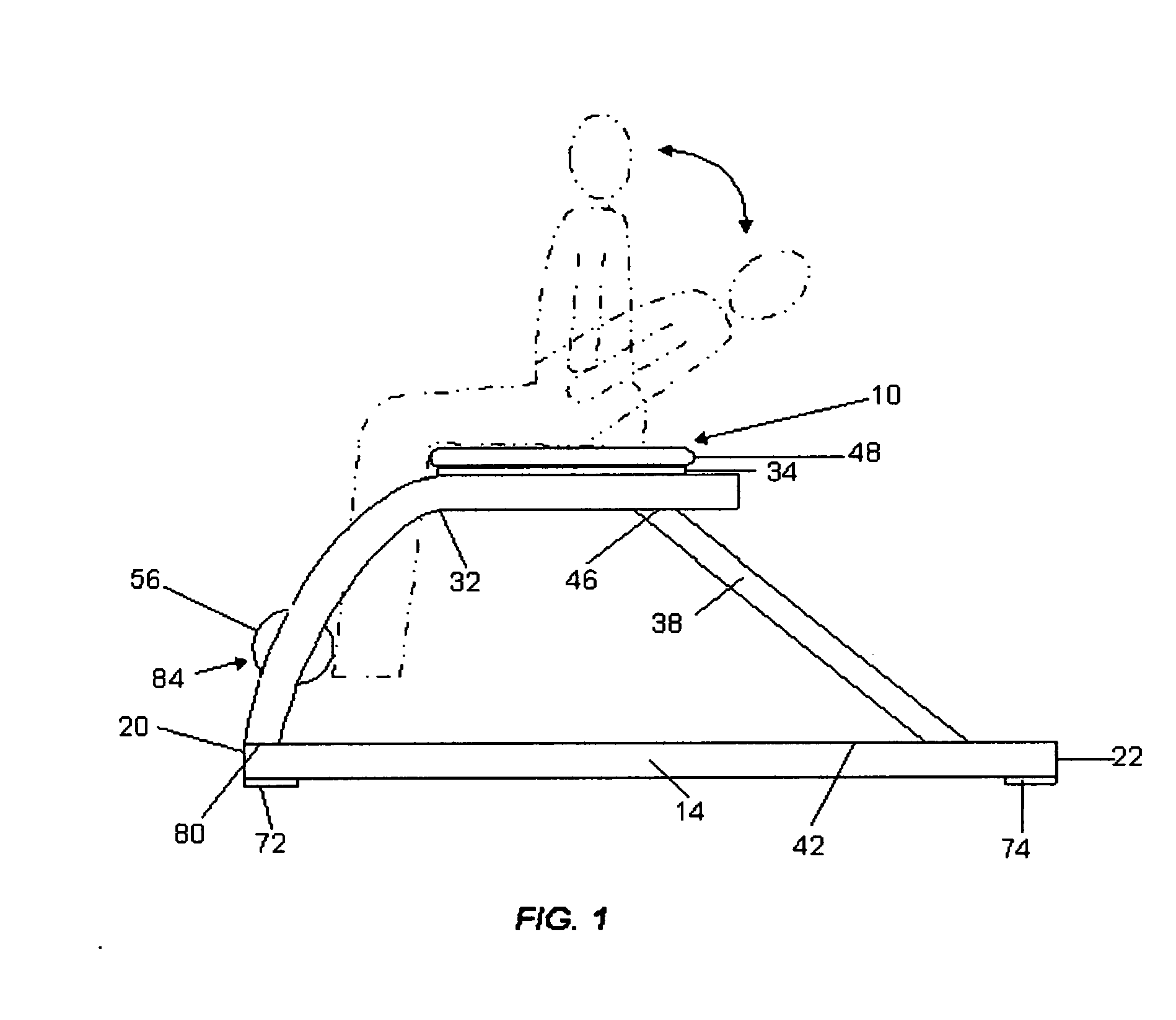 Combination abdominal/pectoral exercise device