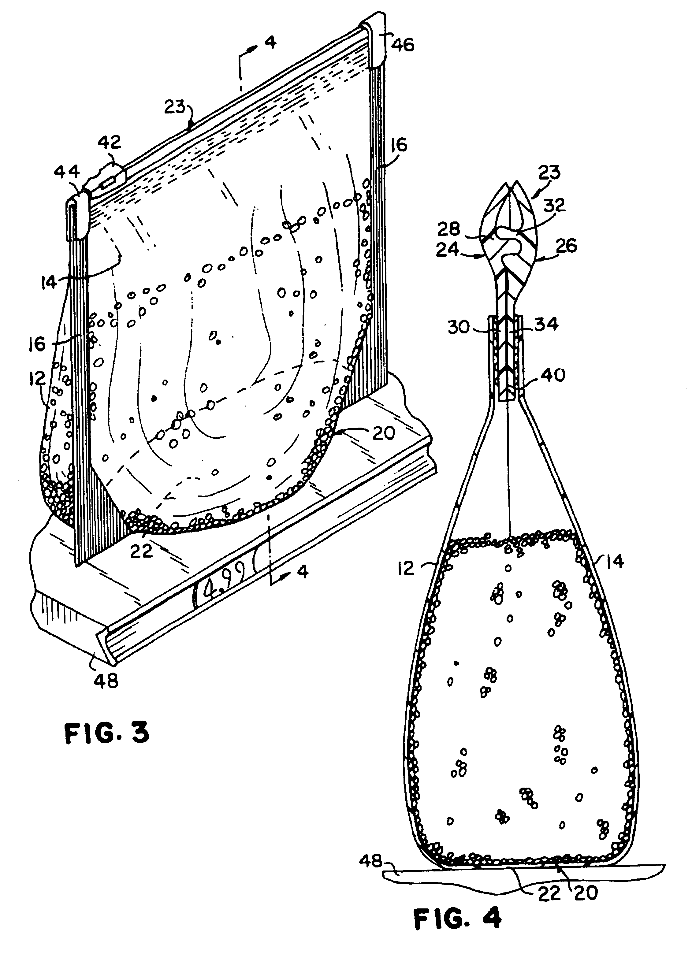 Methods of making and filling a fill-through-the-top package