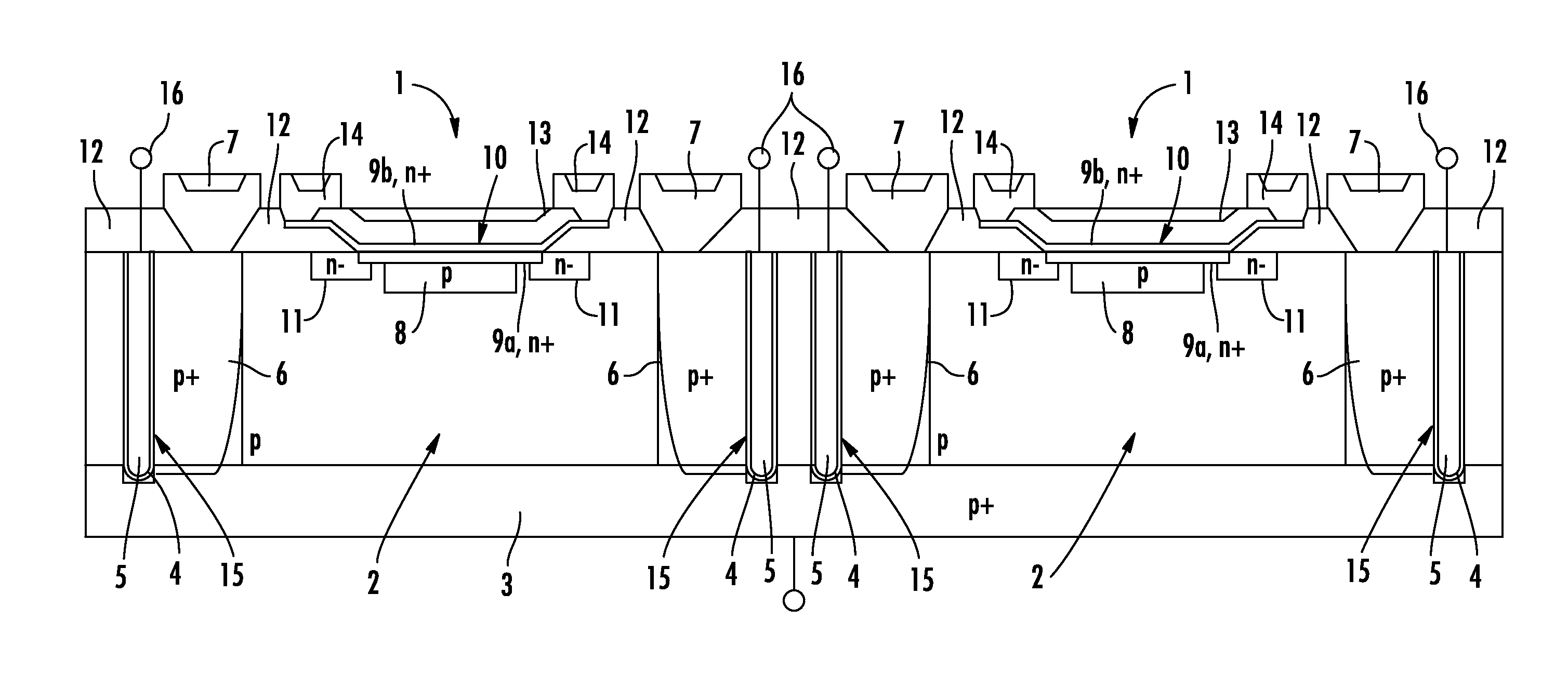 Photo detector array of geiger mode avalanche photodiodes for computed tomography systems