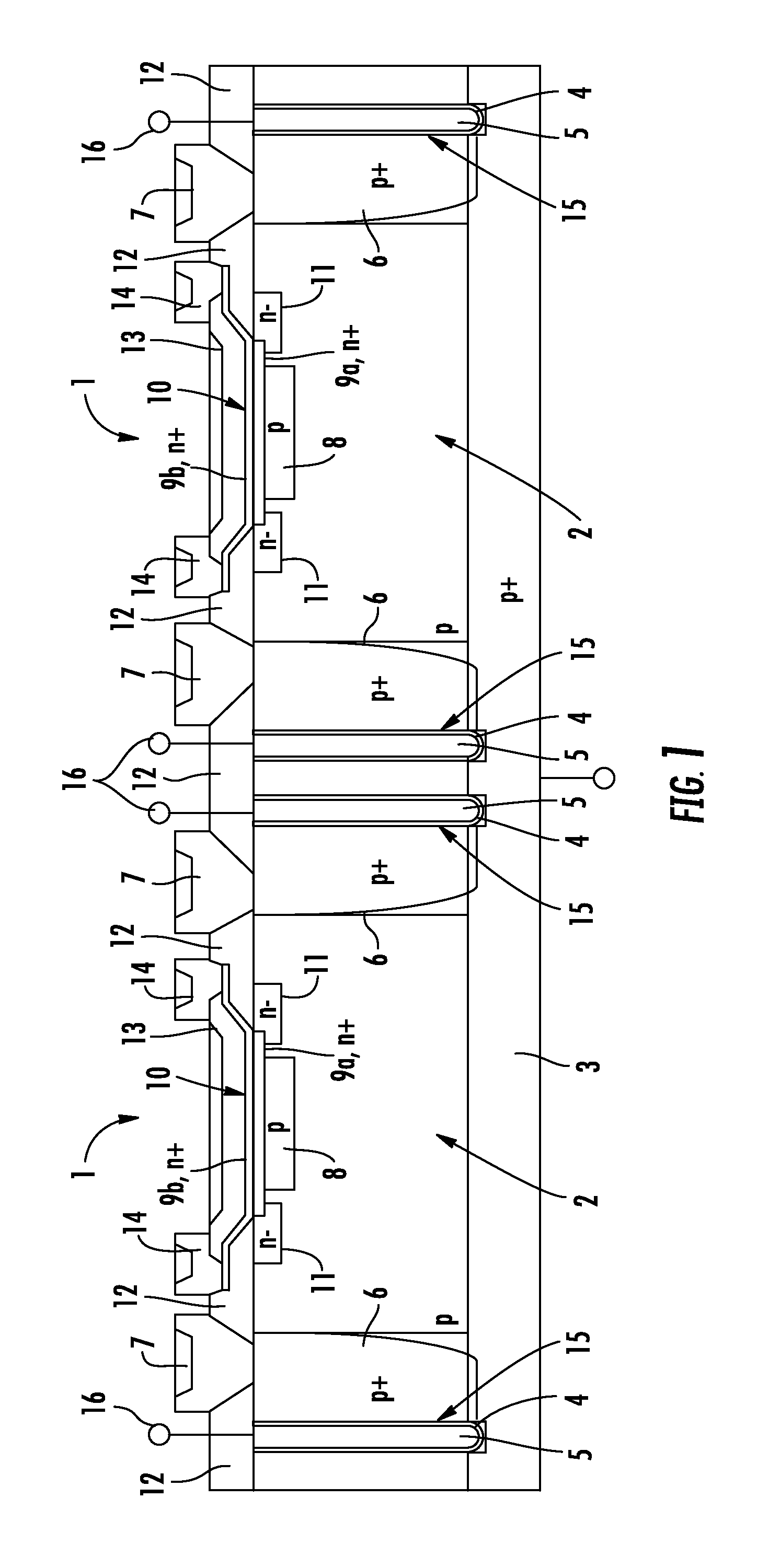 Photo detector array of geiger mode avalanche photodiodes for computed tomography systems